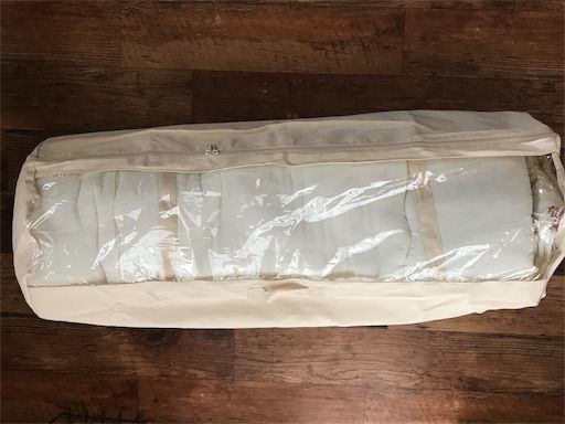 山善　押し入れ収納　布団収納袋　ふとん収納