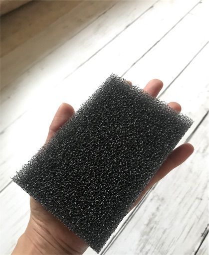 サンサンスポンジ　スポンジ　セリア　モノトーン