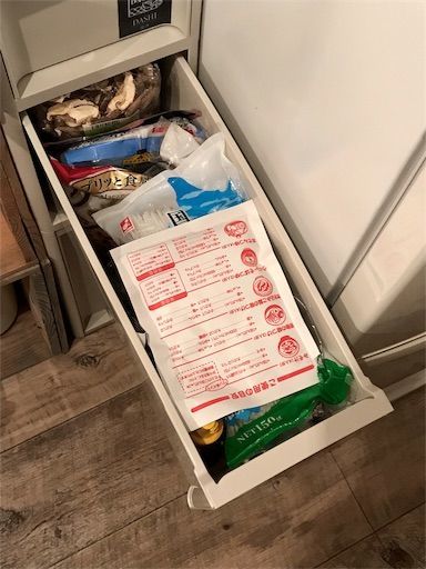 キッチン収納　収納のその後　収納アイディア　定点観測