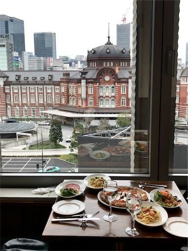 東京駅　ランチ　イタリアン　パスタ