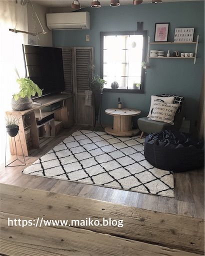 テレビ台　DIY　TV　りんご箱