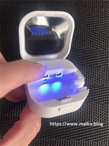 歯ブラシ除菌　歯ブラシ除菌キャップ　除菌キャップ　充電式　ヒルナンデス