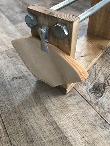 ドリッパースタンド　簡単　DIY