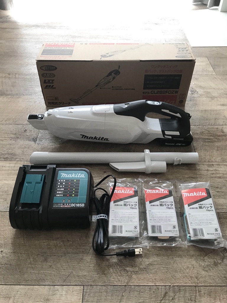 私はマキタの掃除機を2台持ちで便利に使いこなす : MAIKOStyle