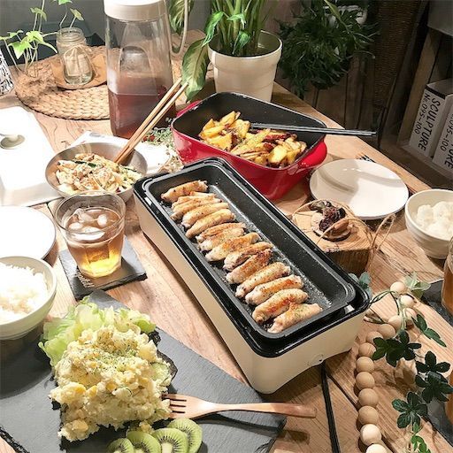 山善　スリムホットプレート