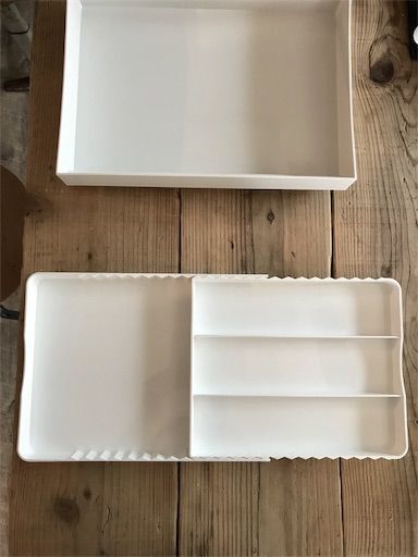 ニトリ　整理トレー　カトラリー収納　カトラリー