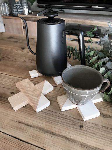 簡単DIY　北欧雑貨　クロスコースター