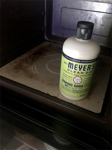 ミセスマイヤーズ 重曹クリーム 電子レンジ掃除 電子レンジの汚れ
