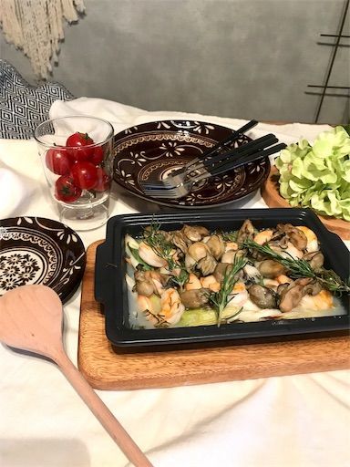 ハンプティーダンプティー　花三島　グリルプレート　時短料理