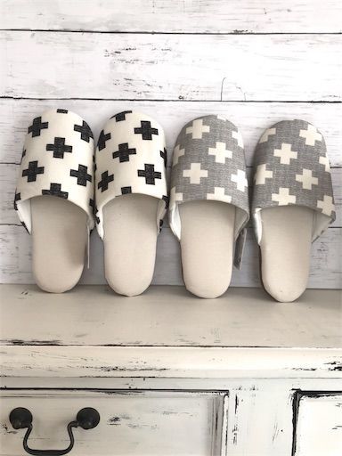 セリア　新商品　北欧　スリッパ