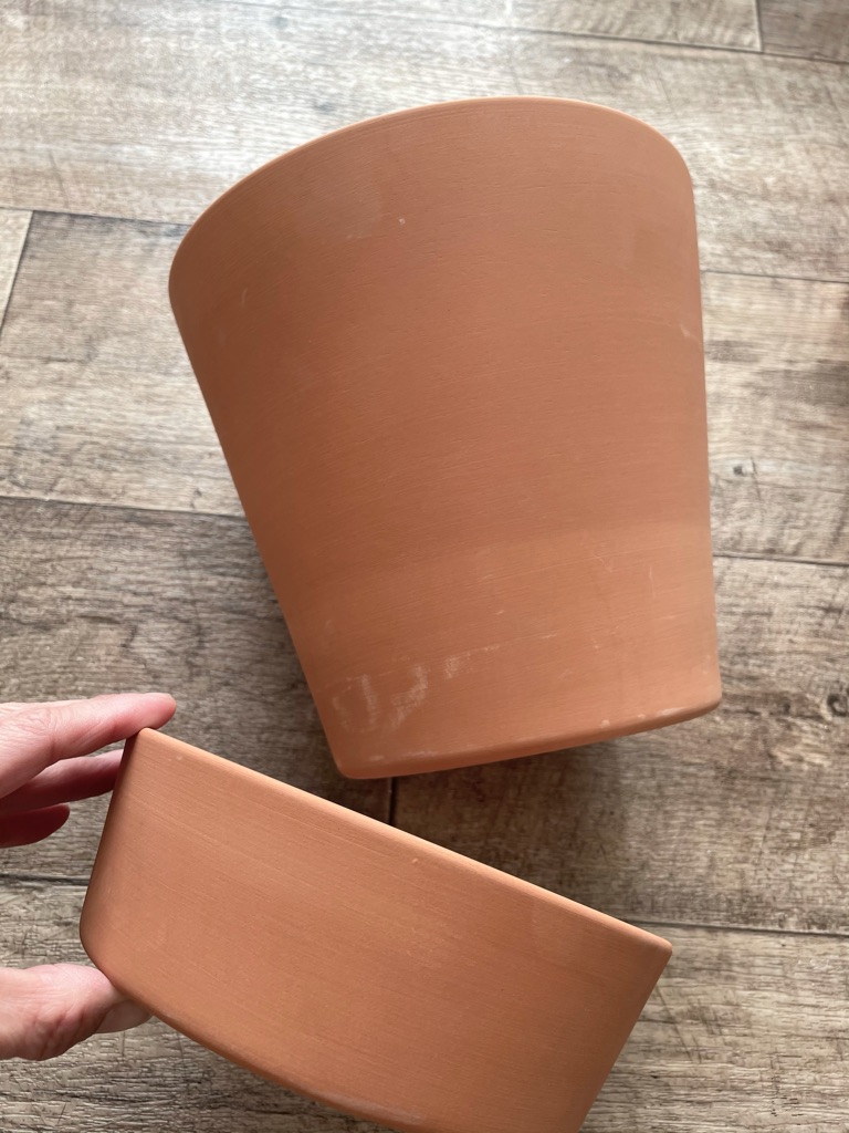 リメイク作家さん鉢⭐︎プランター amabro アートストーン プランター SS 鉢 5-6号 貯水タイプ 水やり忘れ