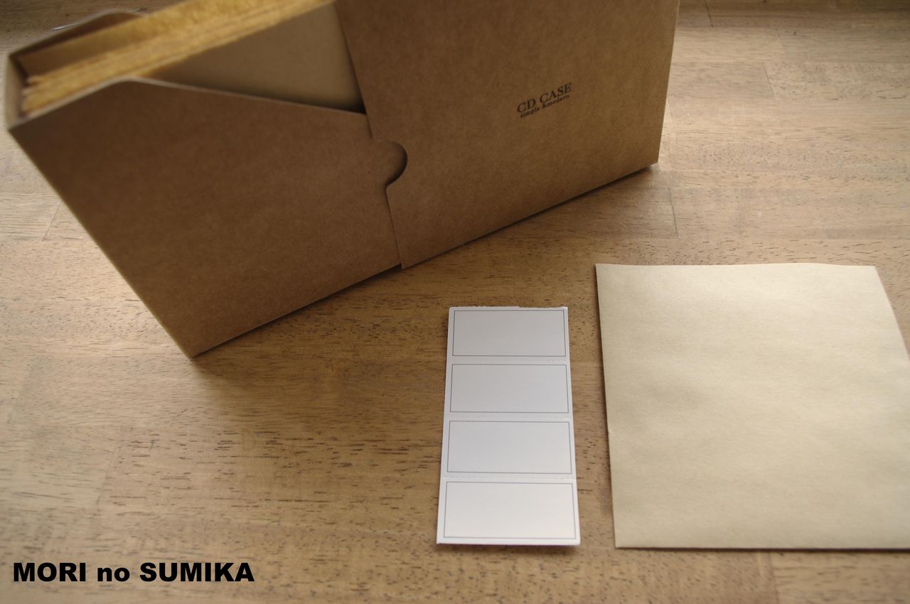 ツバメノートとダイソーのcdケース Mori No Sumika