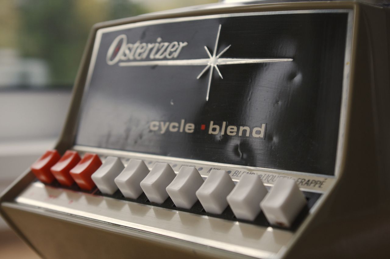 Osterizer blender ブレンダー 年代物ヴィンテージ雑貨 グリーン