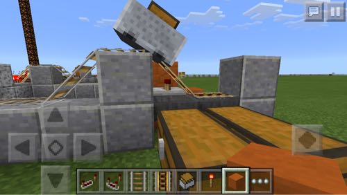 第9回目 チェストトロッコ自動回収自動出発の作り方 マイクのマイクラpe生活