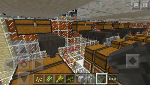第10回目 第二倉庫に自動仕分け機を設置 マイクのマイクラpe生活 第10回目 第二倉庫に自動仕分け機を設置 マイクのマイクラpe生活