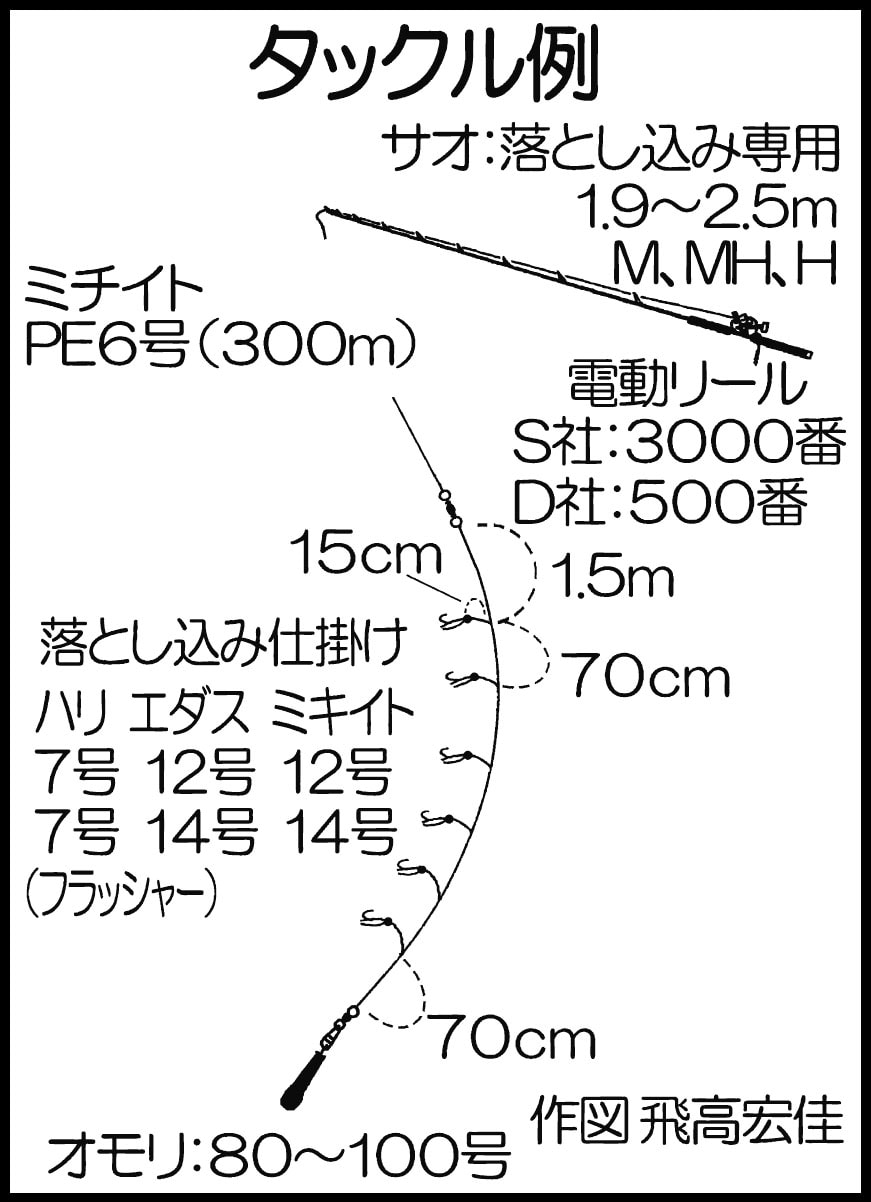 落とし込み仕掛け について画像をまとめてみた 釣りの一歩のblog 落とし込み仕掛け について画像をまとめてみた 釣りの一歩のblog