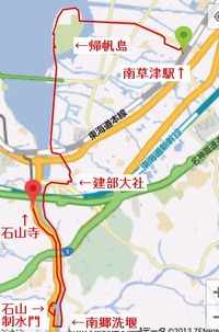 瀬田川地図