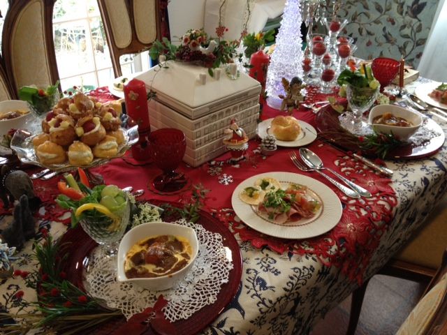 テーブルコーディネート クリスマス A little mai Kitchen
