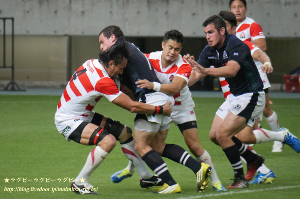 リポビタンdチャレンジカップ16 第1戦 日本代表 Vs スコットランド代表 後半戦 ニヤニヤが止まらないラグビー観戦記 ときどきプロレス