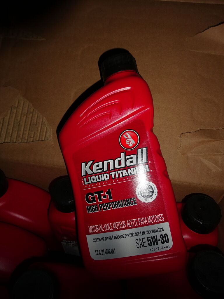 Vwシャランのエンジンオイル Kendall Gt 1 High Performance Sae 5w 30 Maimoな生活