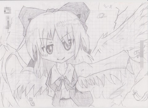 アナログ 模写絵