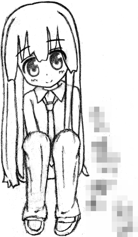 お座り しゃがむ