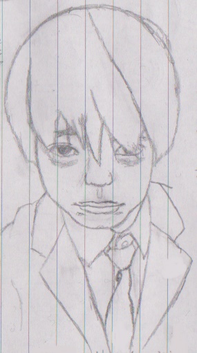 中学生 自画像