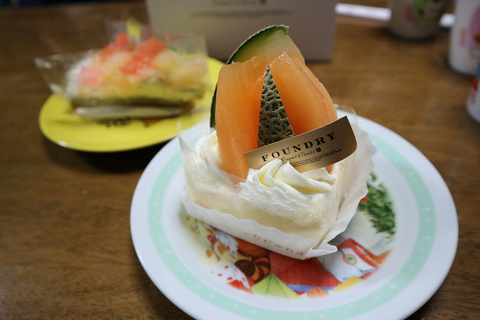 ファウンドリー メロンショートケーキ