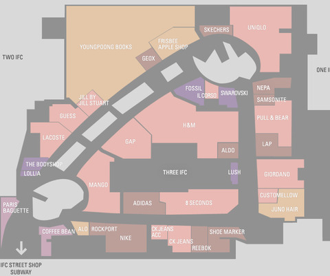 International style shopping mall-IFC Mall01