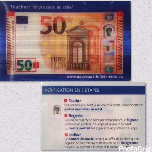 新５０ユーロ札 ファンファンからのパリ便り ブログ編