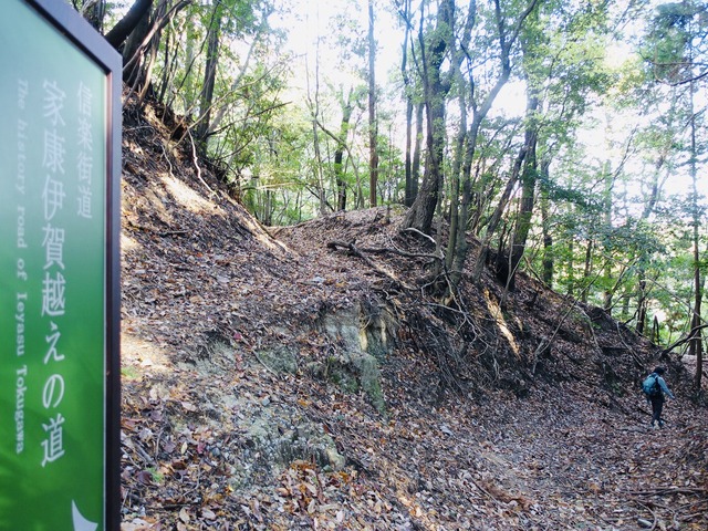 写真12 古道の看板はほとんど出ていない
