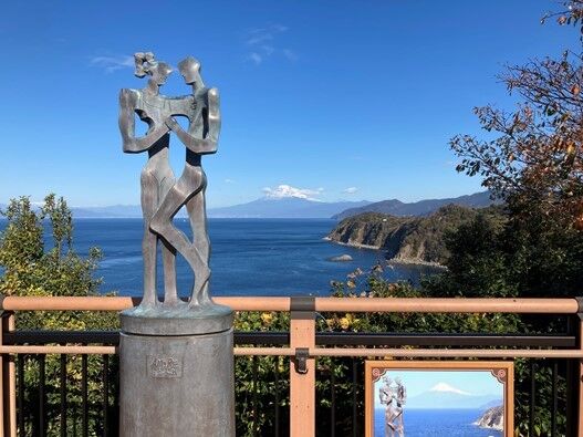 1恋人岬からの富士山