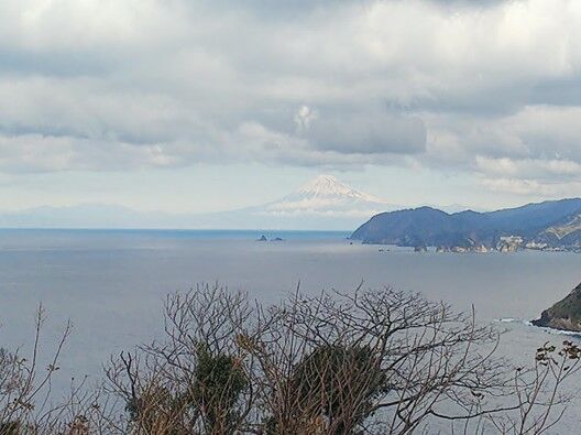 7黒崎展望台からの富士山