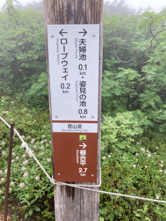 7裾合平へ向かいます