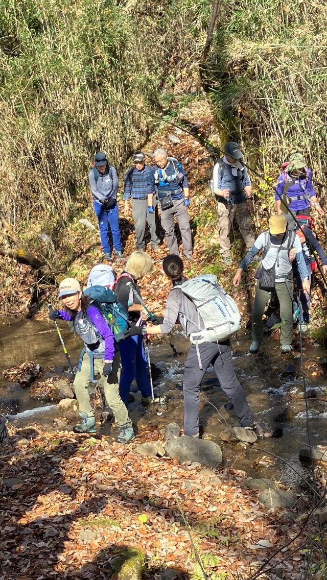 8.飛び石伝いの渡渉