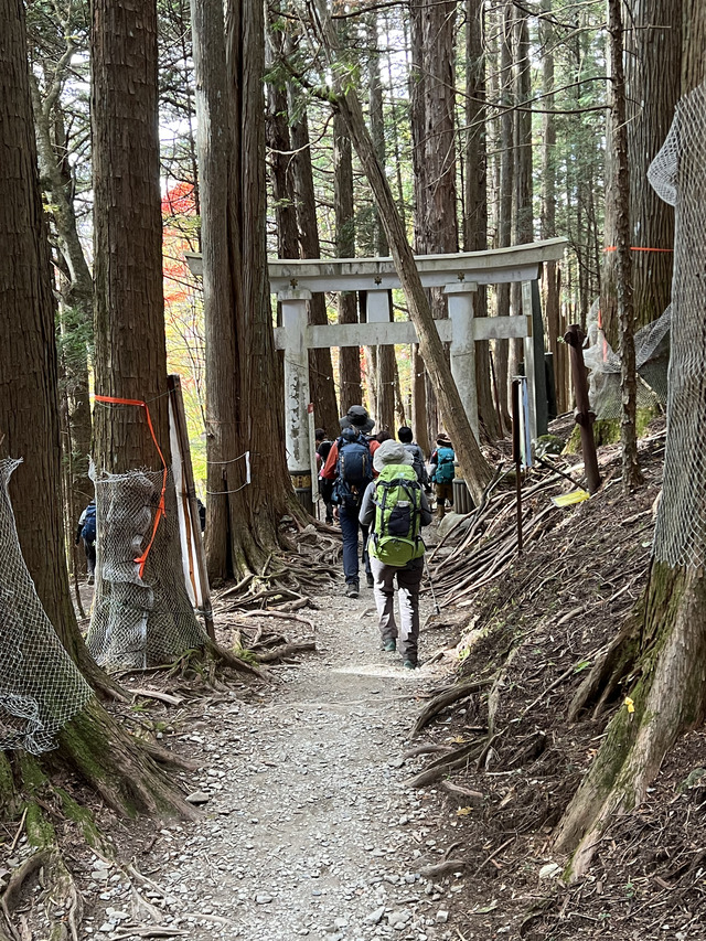 ⑮鳥居と参加者