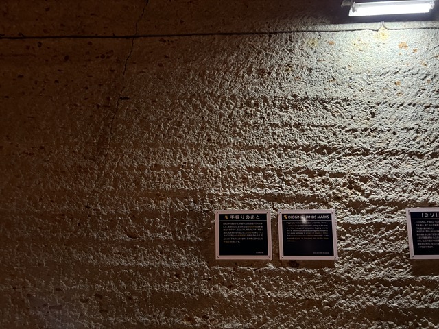 大谷資料館手掘り跡写真