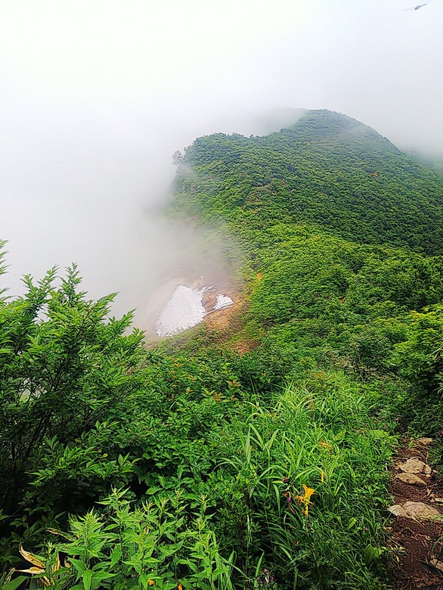 26中々姿を見せてくれない、守門岳