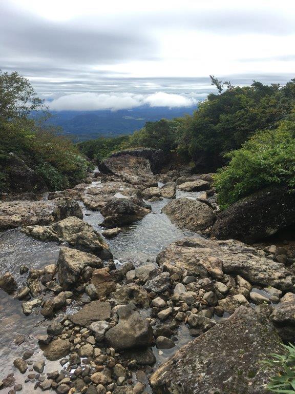 東栗駒山コースの沢②