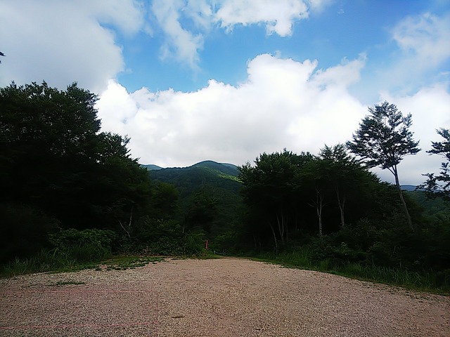 28下山すると晴れる・・・