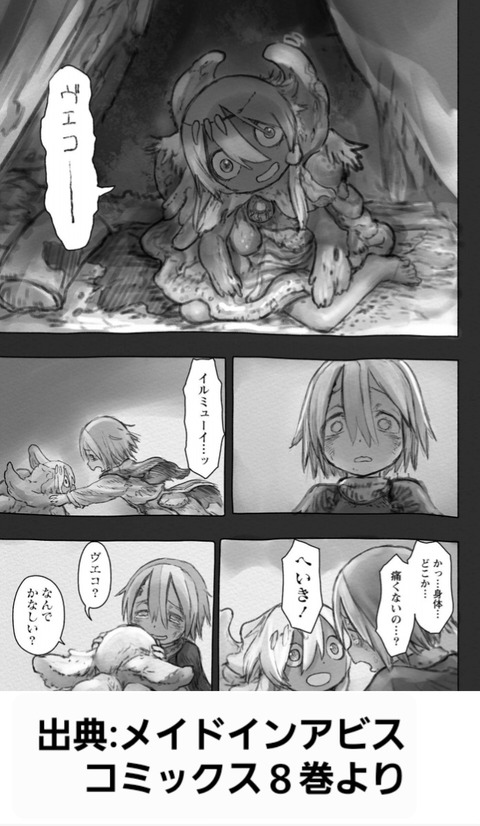 奈落読取図 メイドインアビス考察 6層 成れ果て村の全て