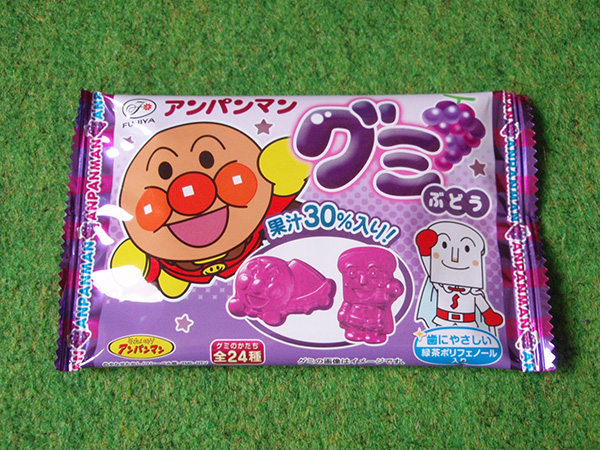 不二家 アンパンマングミ ぶどう味 真面目にレビューするブログ 不二家 アンパンマングミ ぶどう味 真面目にレビューするブログ