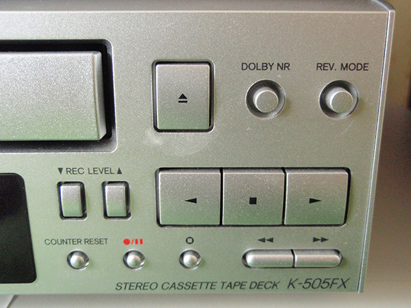 ONKYO INTEC205 カセットデッキ K-505FX(S) : 真面目にレビュー ONKYO INTEC205 カセットデッキ K-505FX(S) : 真面目にレビュー