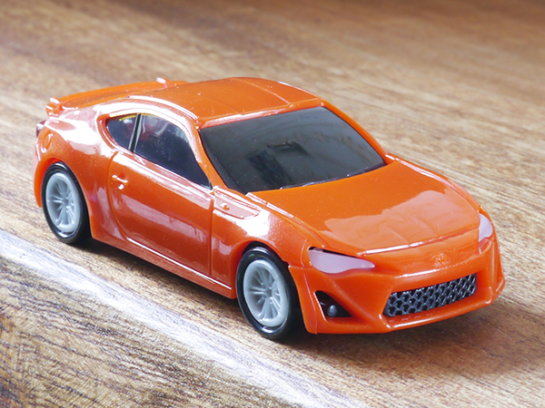ダイソー プチタウン トヨタ86 : ミニカーのレビューブログ2