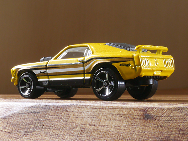 ホットウィール '70 マスタング マッハ1 : ミニカーのレビューブログ2
