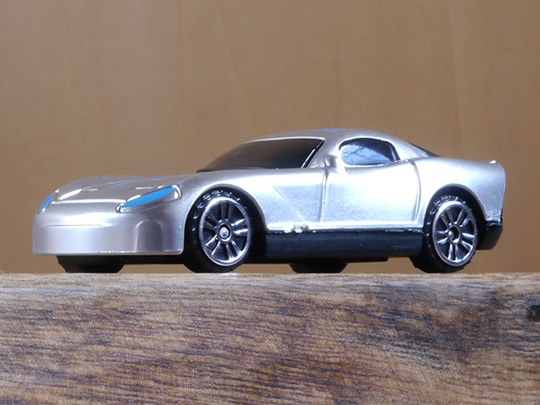 シルバー スポーツカー ミニカー メーカー不明 銀色のスポーツカー : ミニカーのレビューブログ2