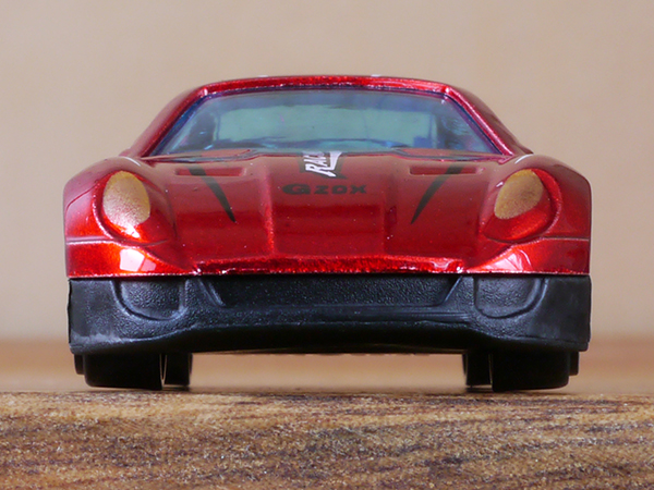 ダイソー ダイキャストカー スポーツカーB 赤い車 : ミニカーの