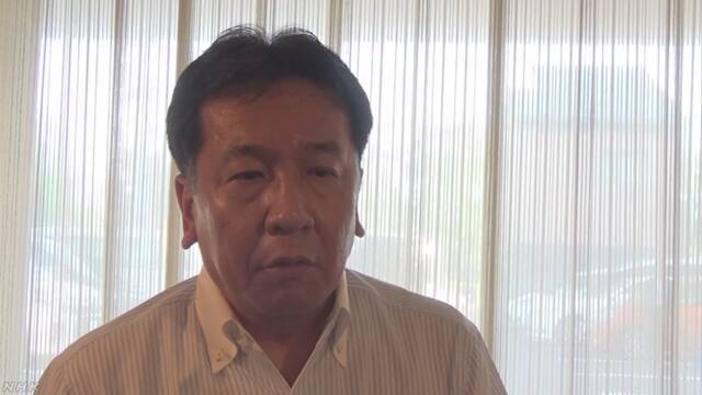 立憲・枝野「安倍政権が立憲主義も民主主義もないがしろにしている」　内閣不信任案提出へ