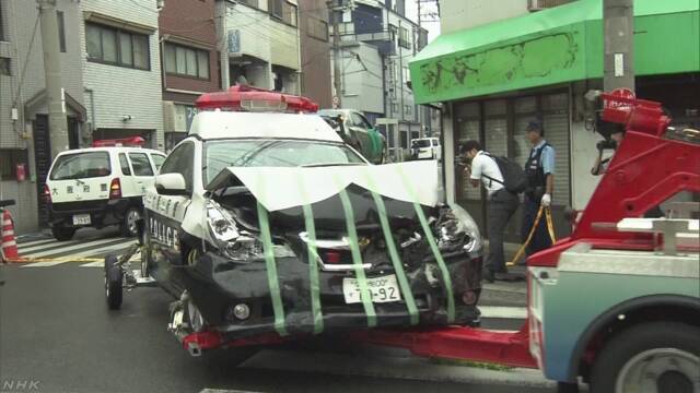 【在日犯罪】不審車を追跡中のパトカーに車で体当たりし逃走していた韓国籍の金容疑者（46）を殺人未遂で逮捕　大阪・生野区