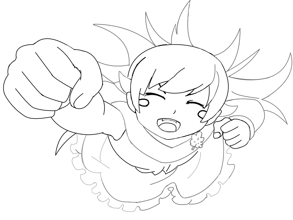 忍野忍を描いてみた ﾟ ﾟ お絵かき お絵かきを趣味にするブログ